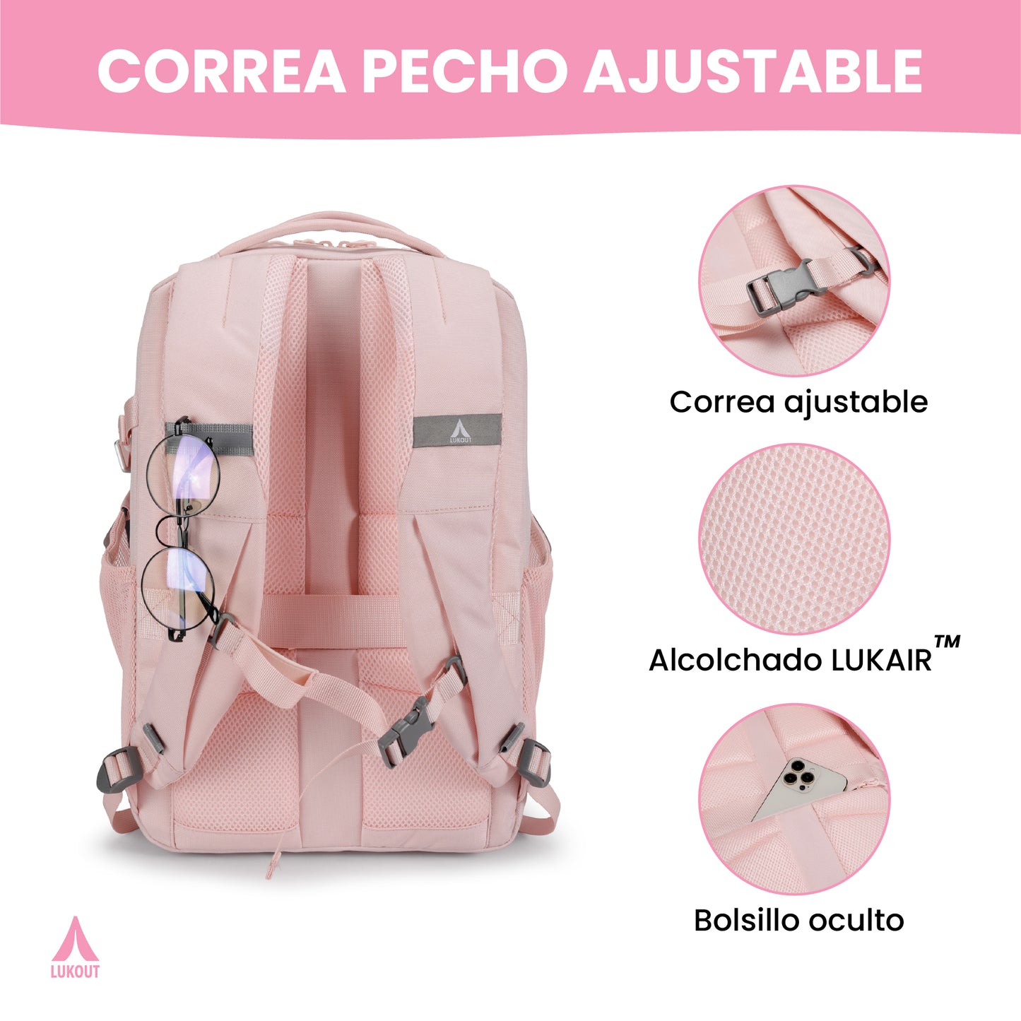 MOCHILA SPORT 22 litros
