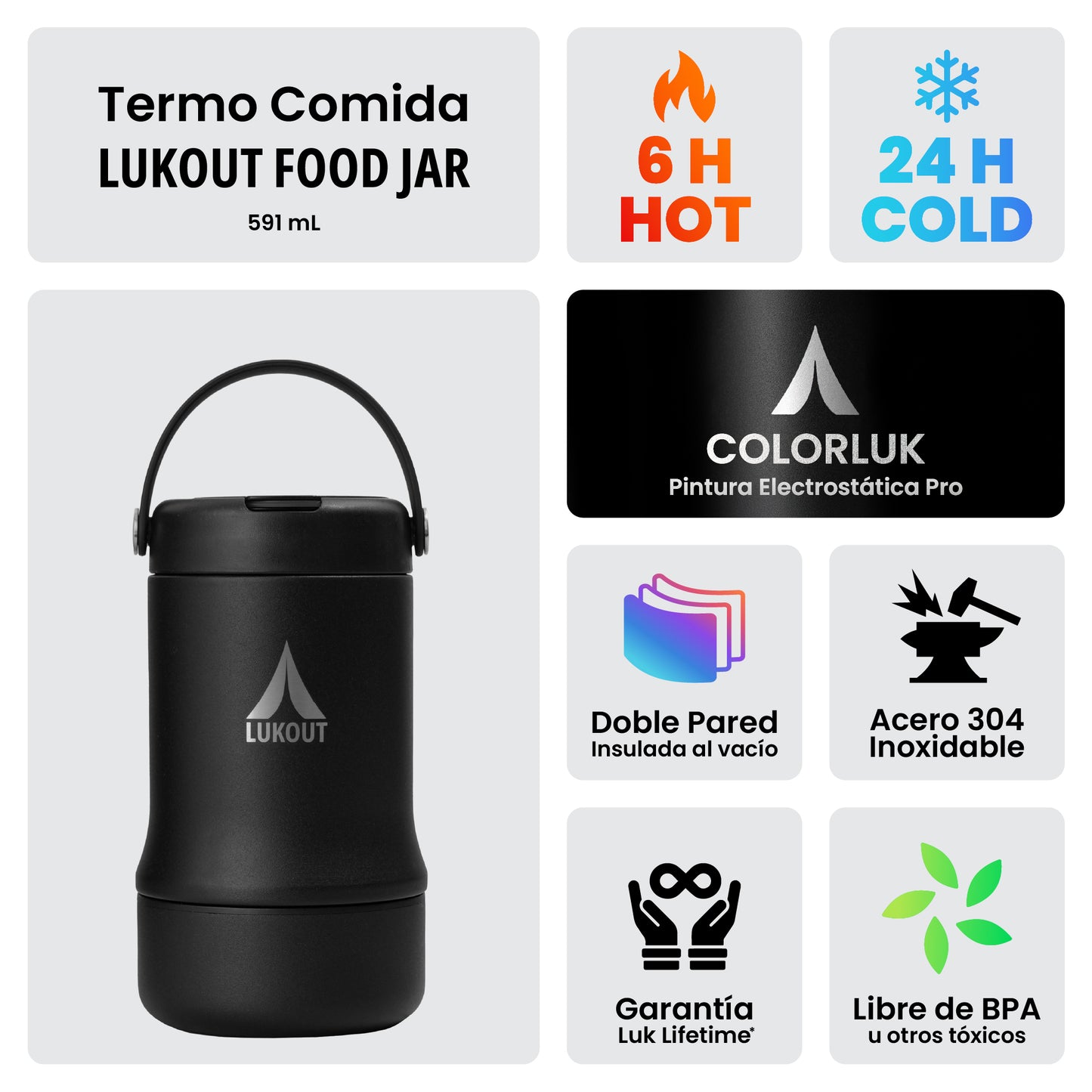 Termo de Comida 591 ml