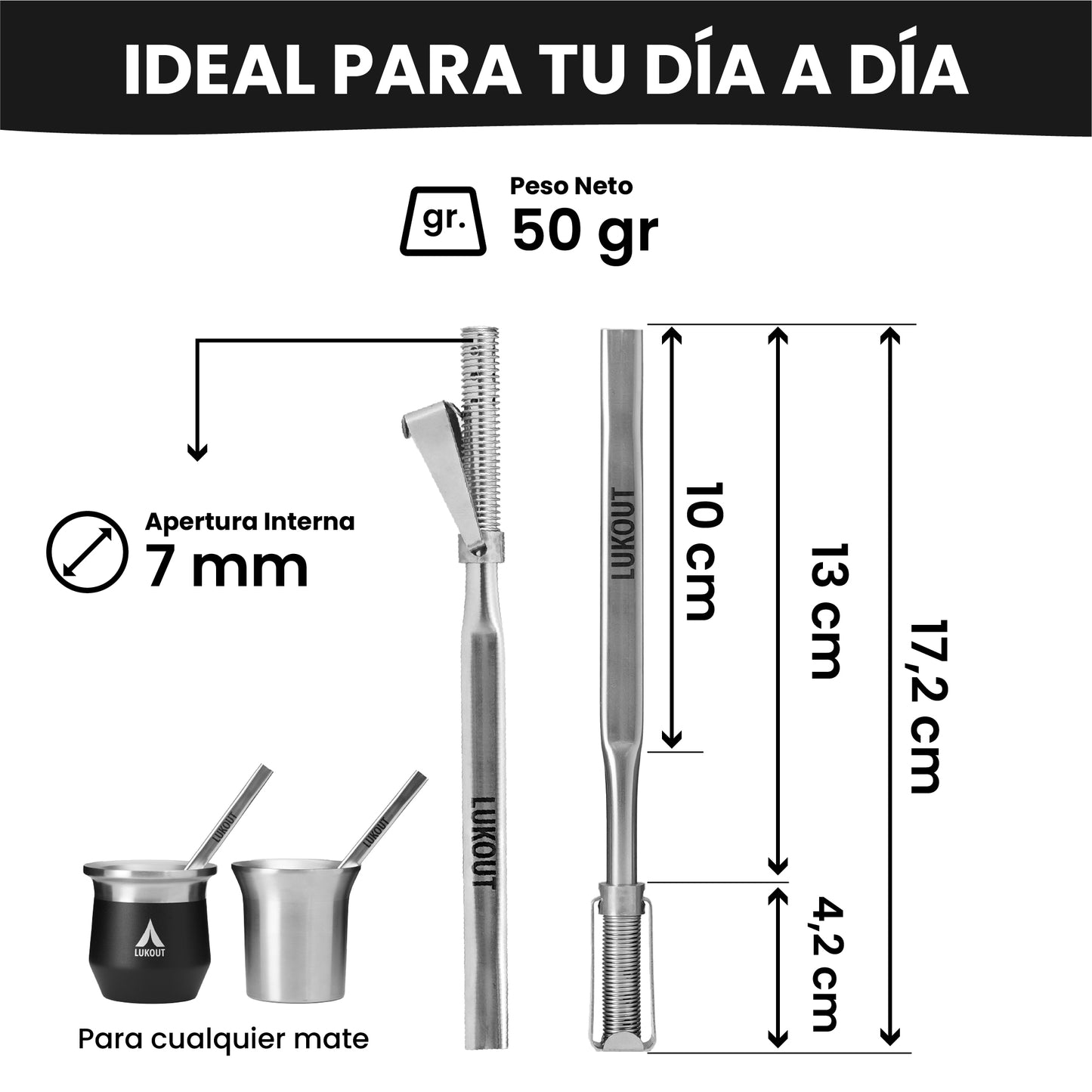 Bombilla Mate Spring