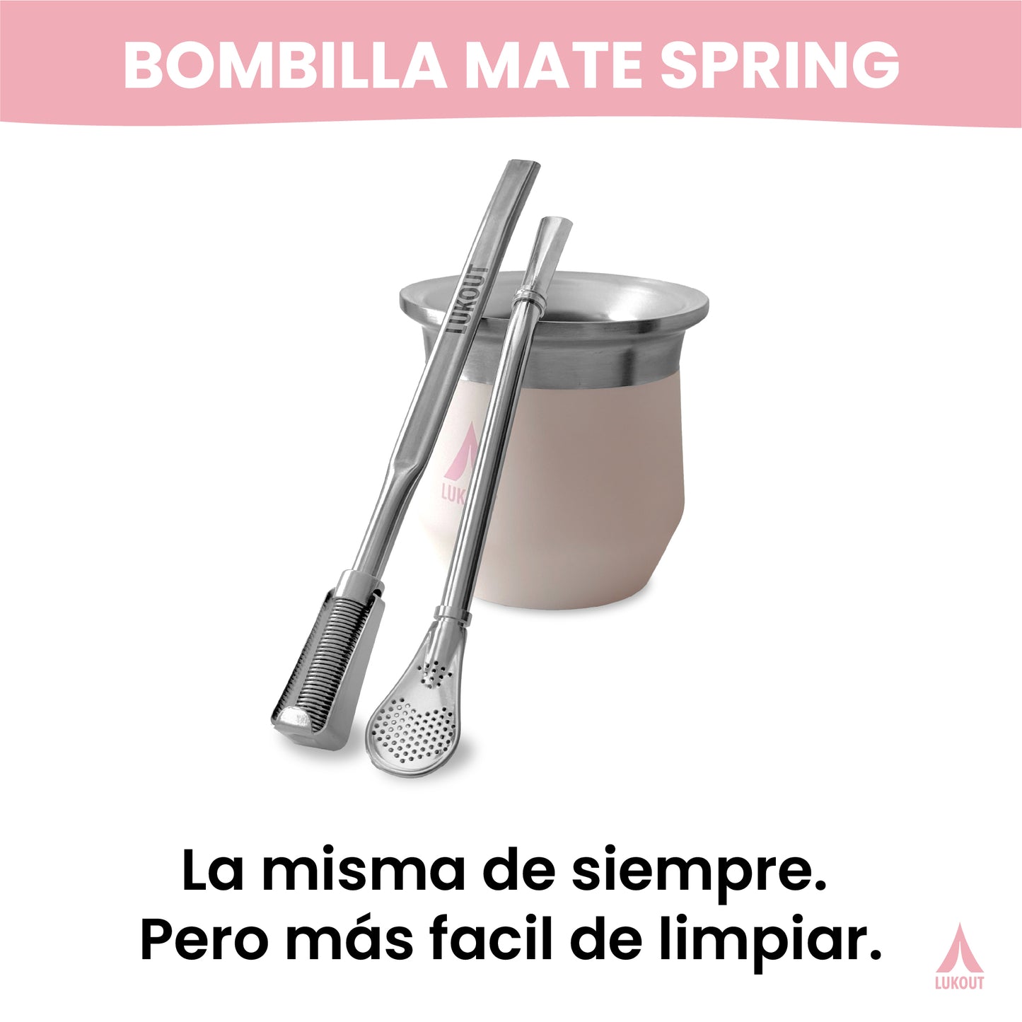 Bombilla Mate Spring