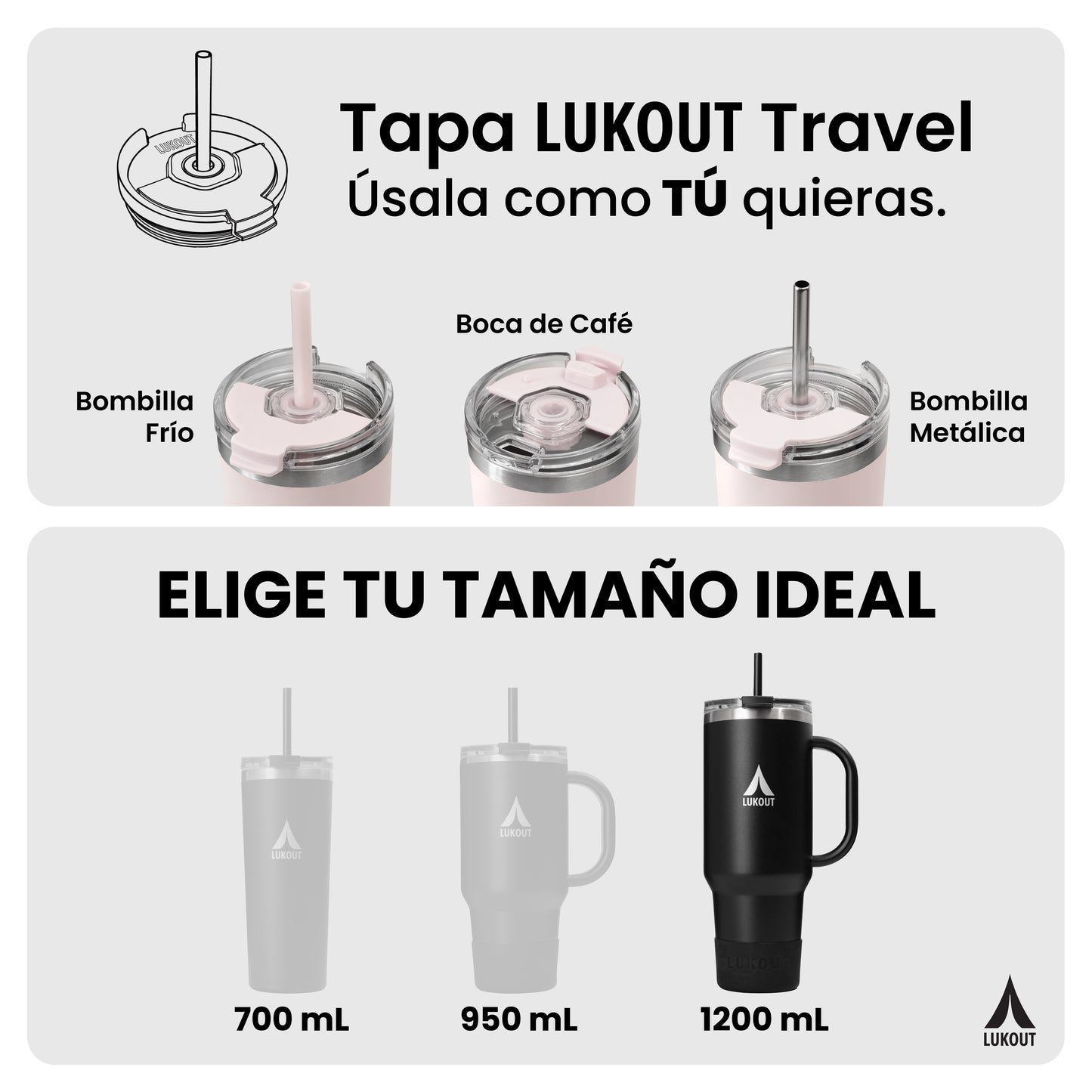 Vaso Travel Tumbler 1200 ml - Summer Collection