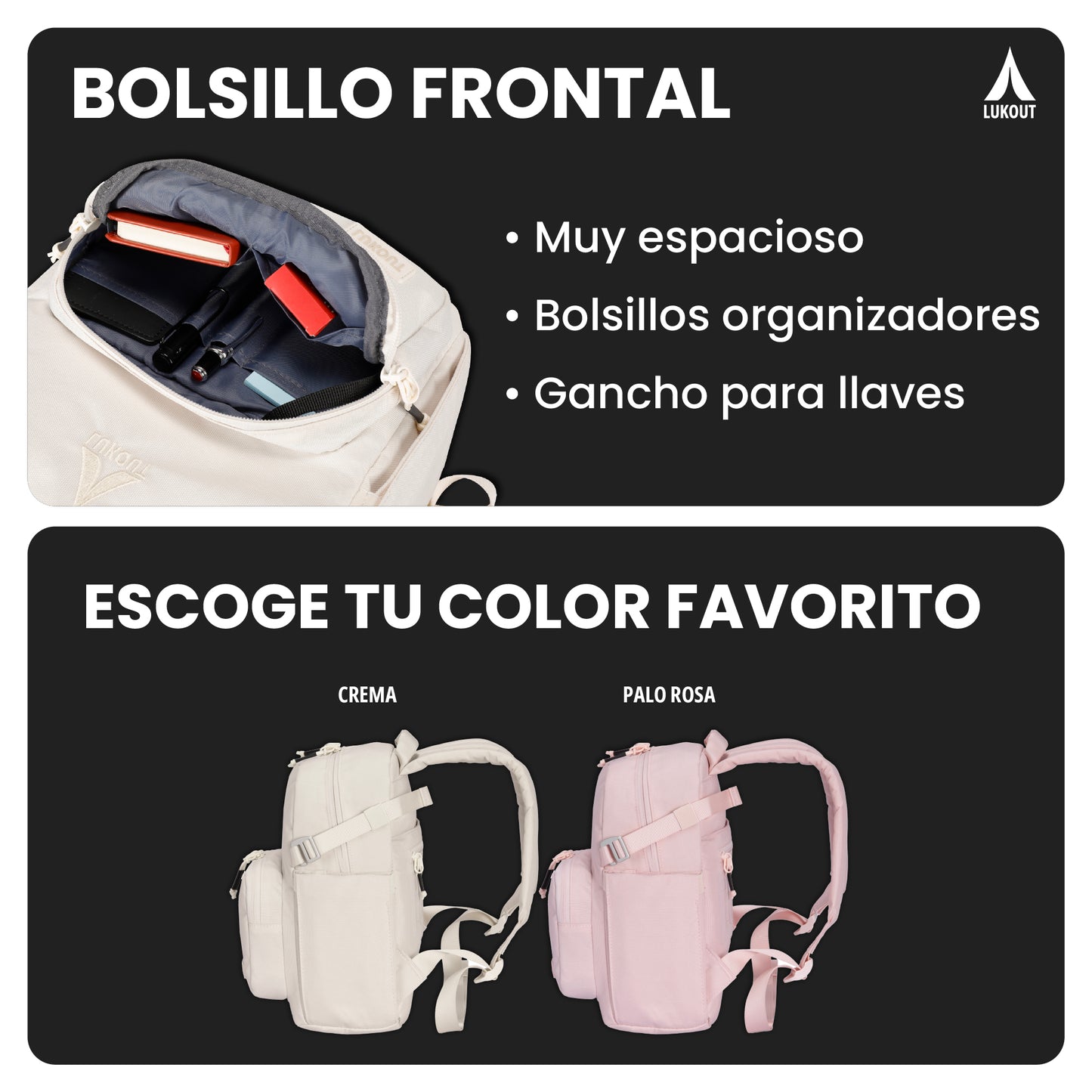 MOCHILA WORK & TRAVEL Mini 10 litros