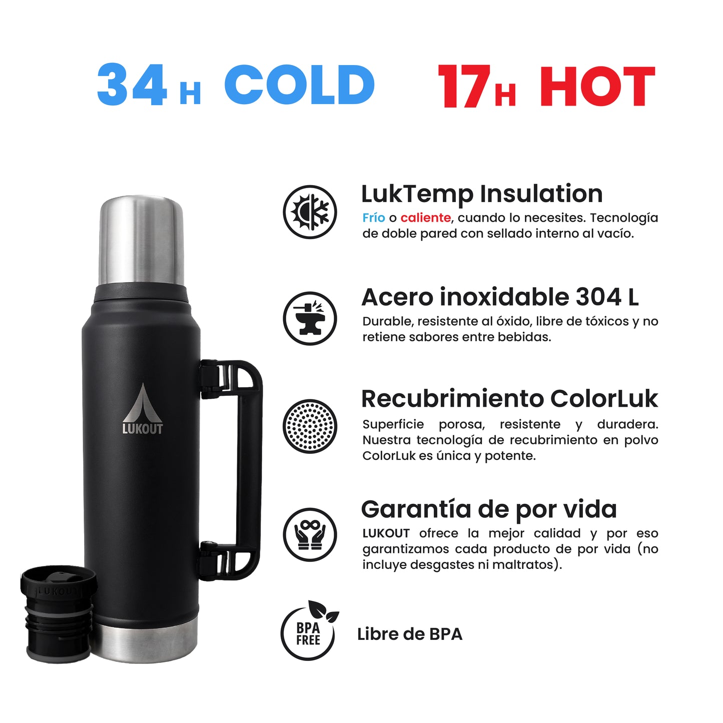 Termo Handle 1300 ml