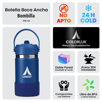 Boca Ancha 350 ml / Bombilla
