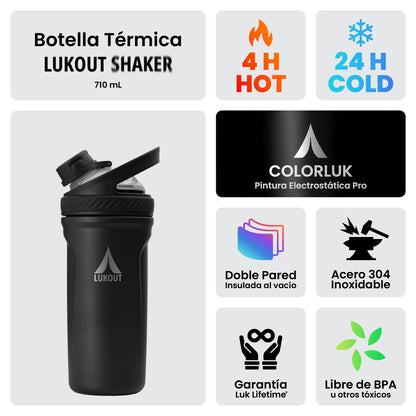 Botella Shaker Storm Proteína 710 ml