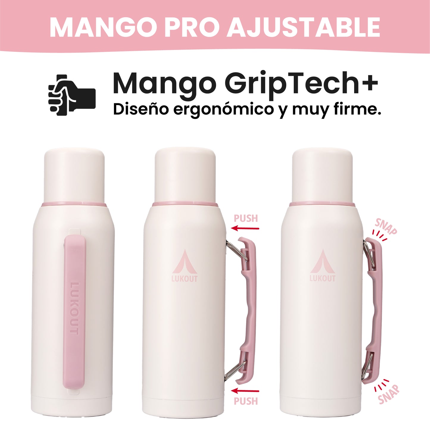 Kit Termo FlowOut 1000 ml + Mate 170 ml