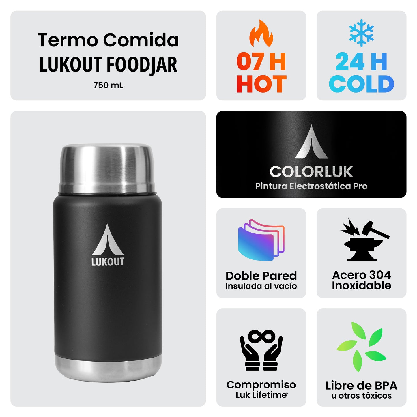 Termo de Comida 750 ml [Pre-Venta 25 marzo]