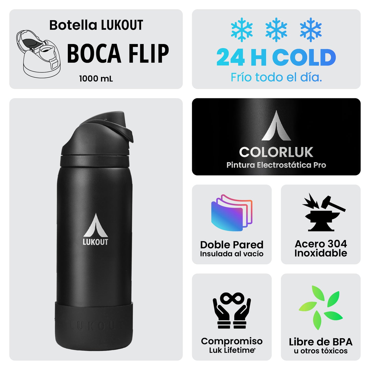 Botella Flip 1000 ml