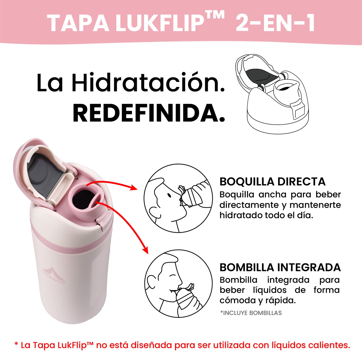 Botella Flip 750 ml