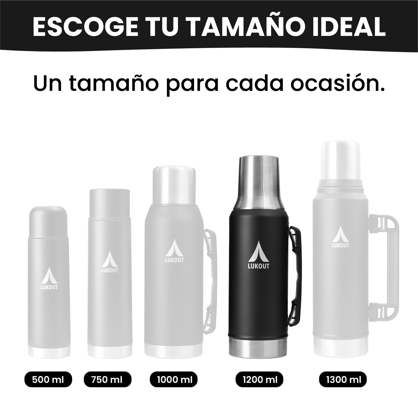 Termo Mate Flow PRO 1200 ml