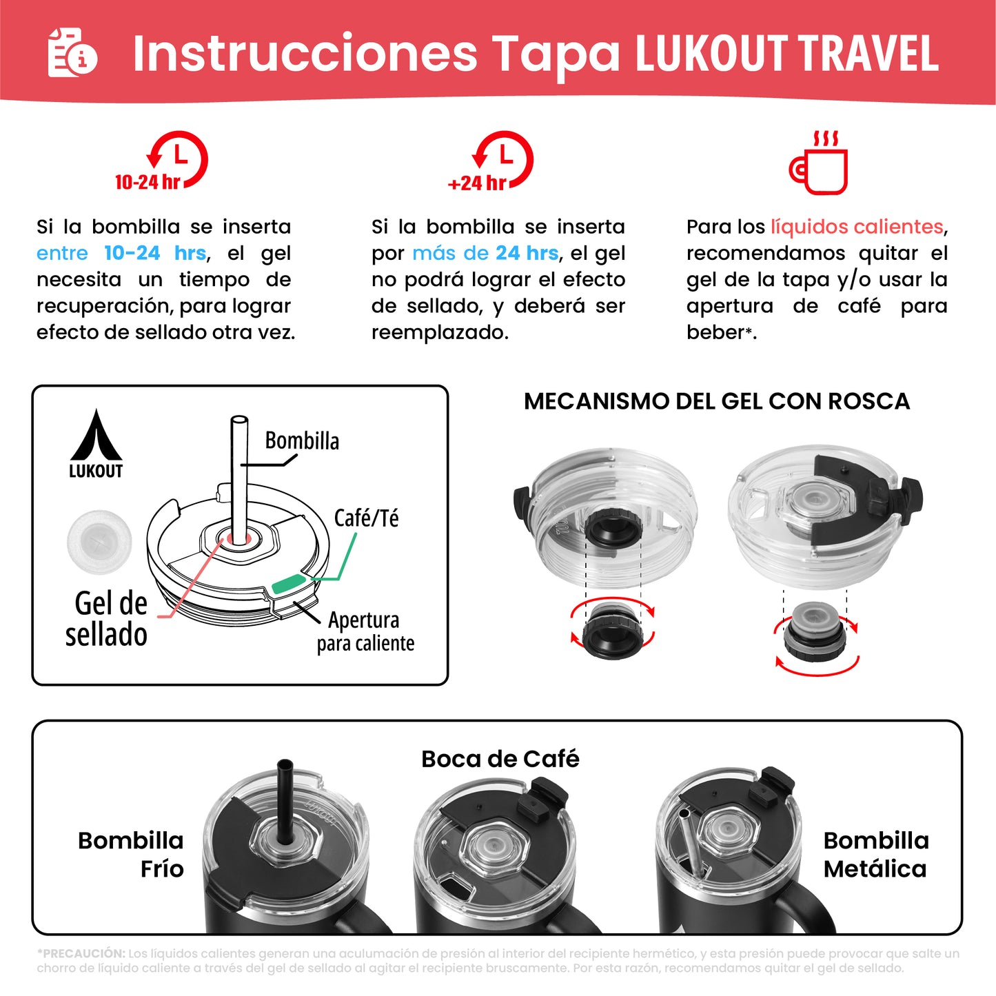 Vaso Travel Tumbler 1200 ml