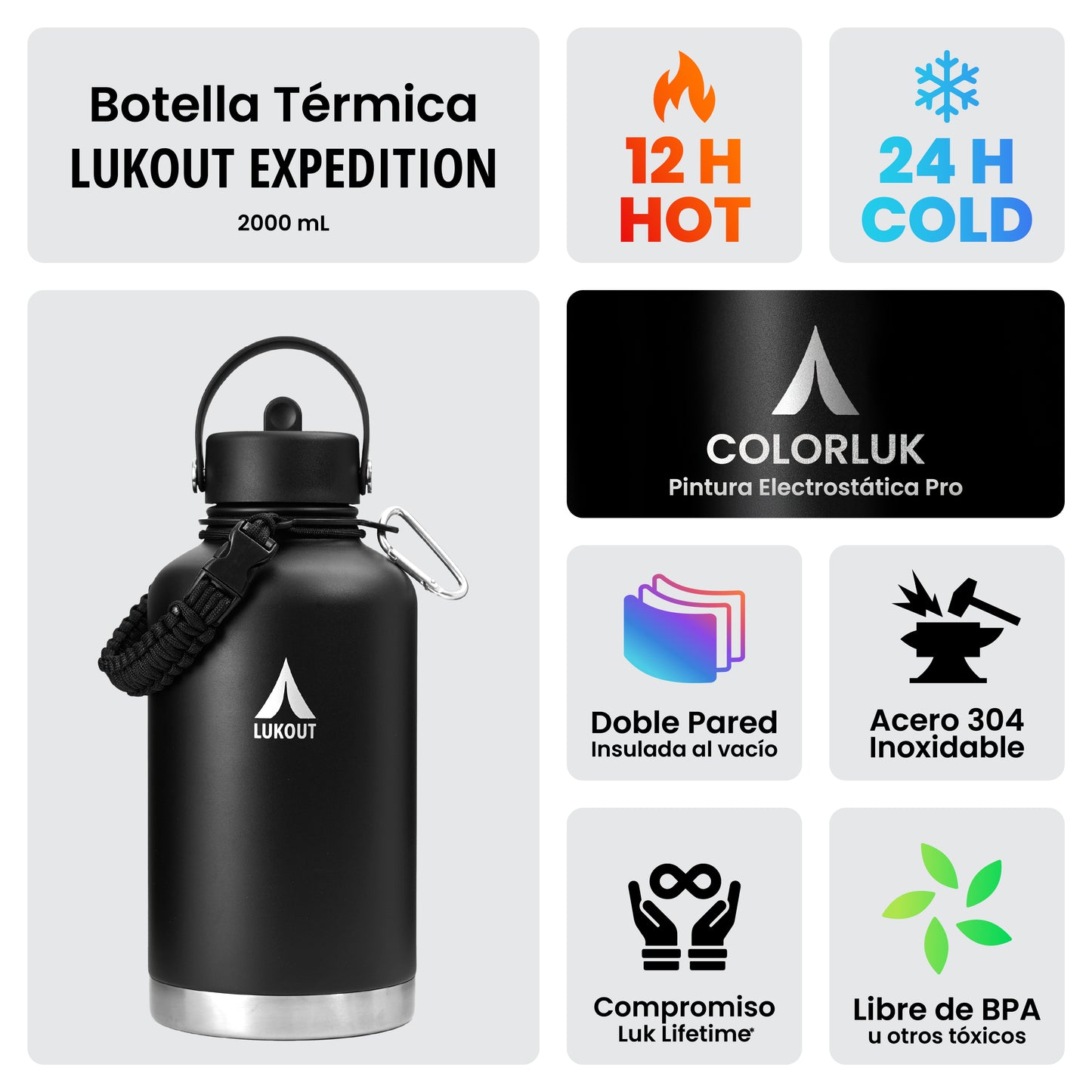 Botella Expedition 2000 ml