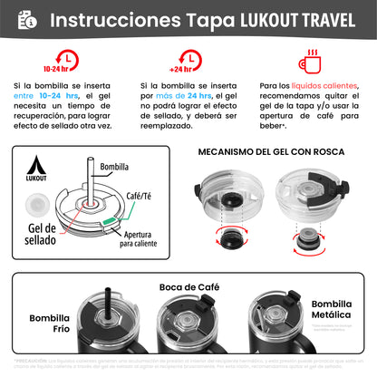 Vaso Travel Tumbler 1200 ml - Colección Otoño