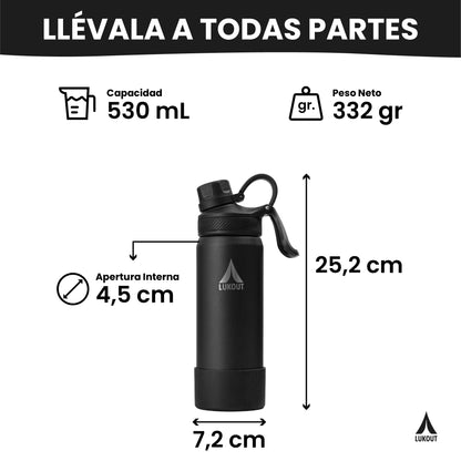 Botella Sport 530 ml / Deportiva