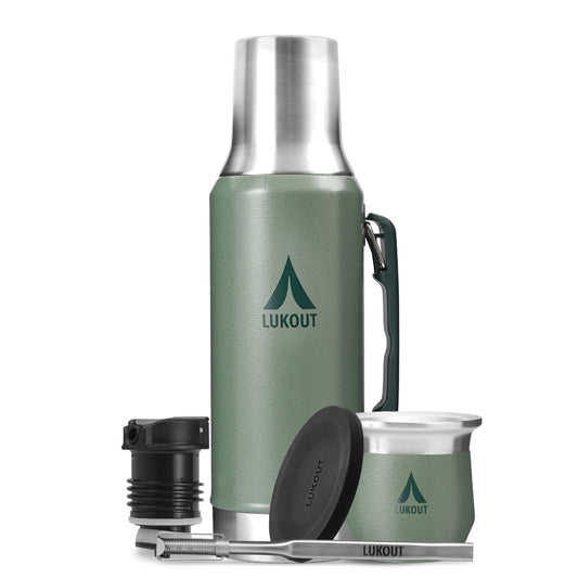 Kit Termo Mate Flow PRO 1200 ml + Mate 170 ml