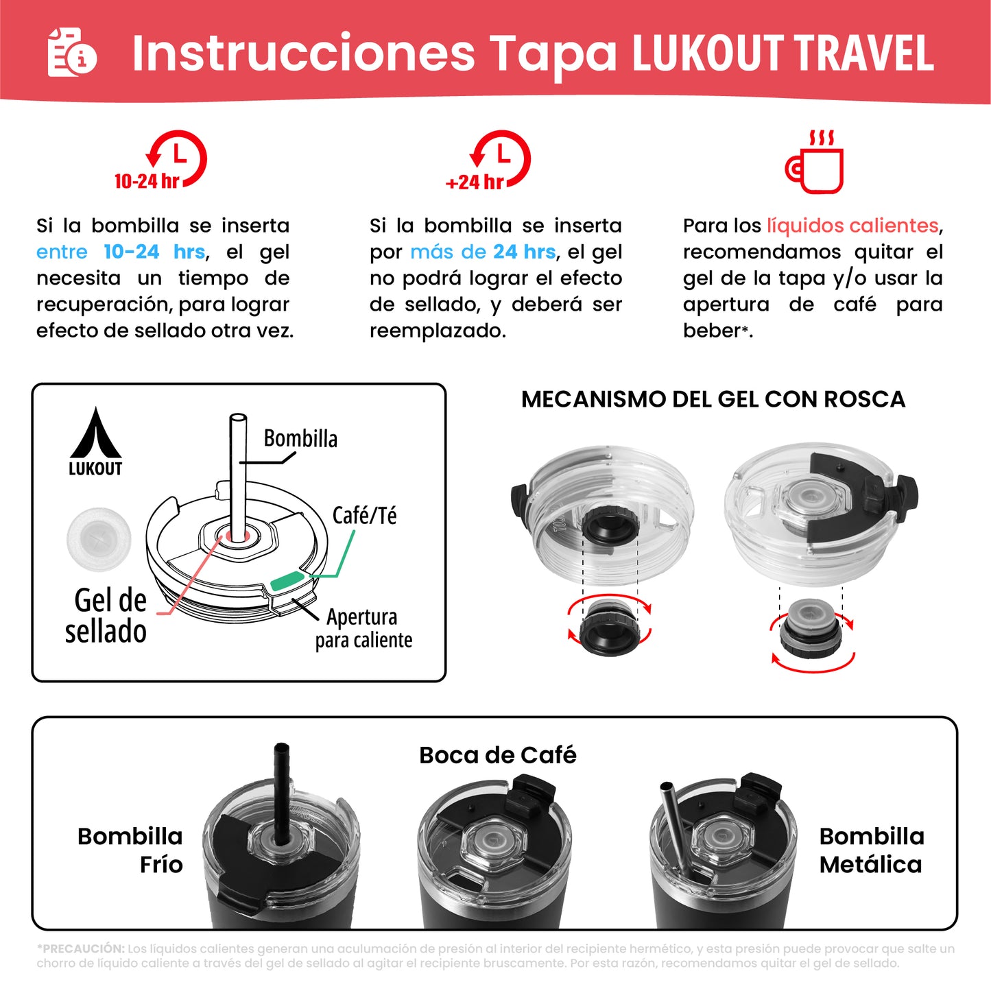 Set de 2 Vasos Travel Tumbler 500 ml