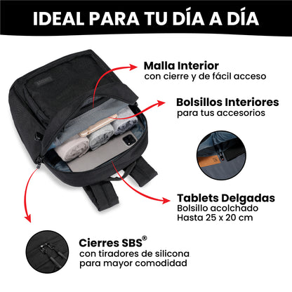 MOCHILA WORK and TRAVEL 10 litros