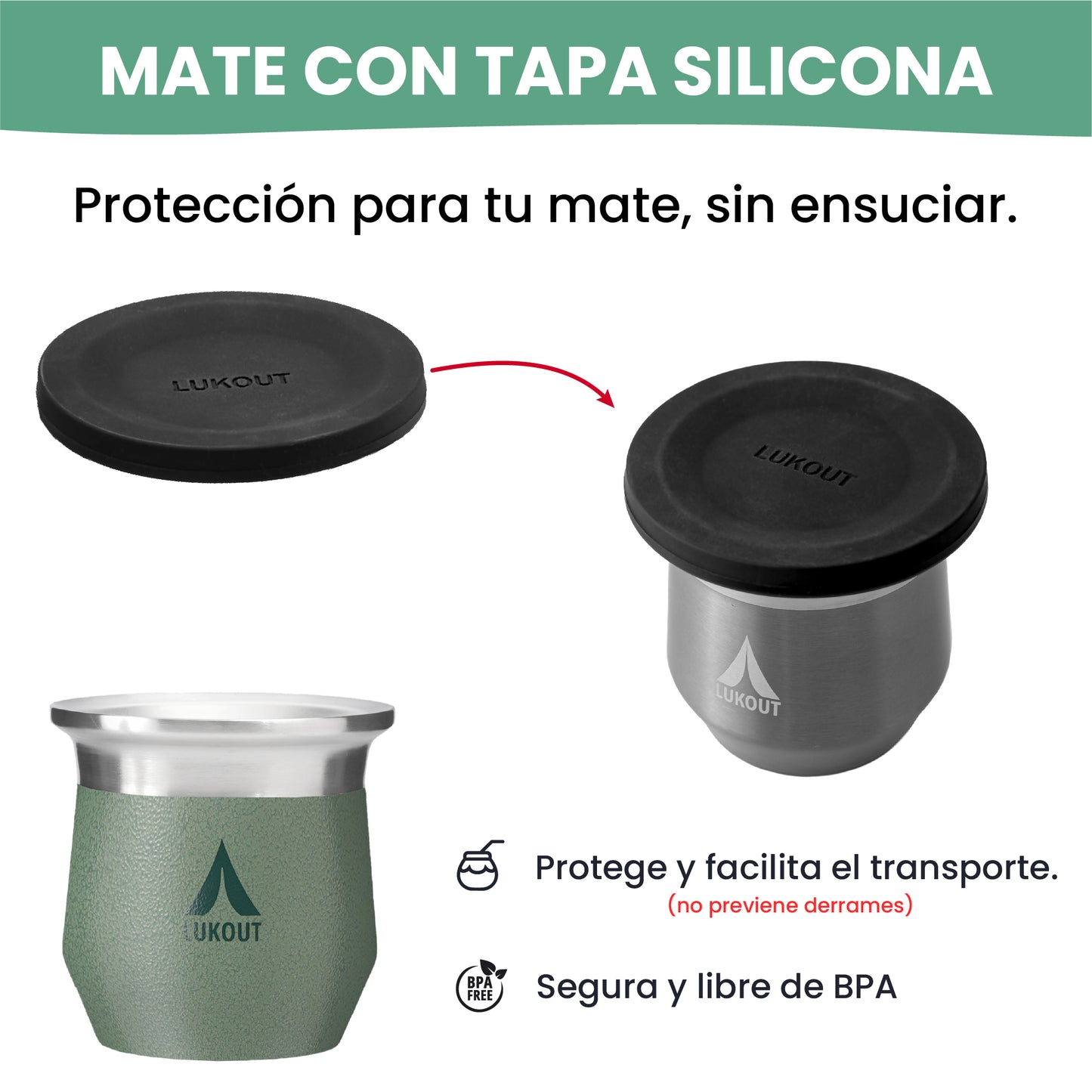 Kit Termo Mate Flow 1200 ml + Mate 170 ml