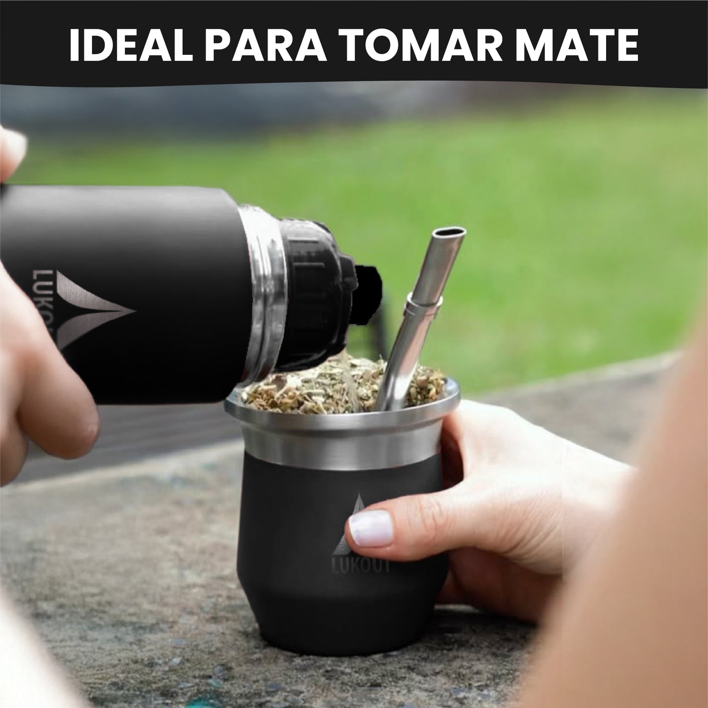 Kit Bala 750 ml + Mate 170 ml