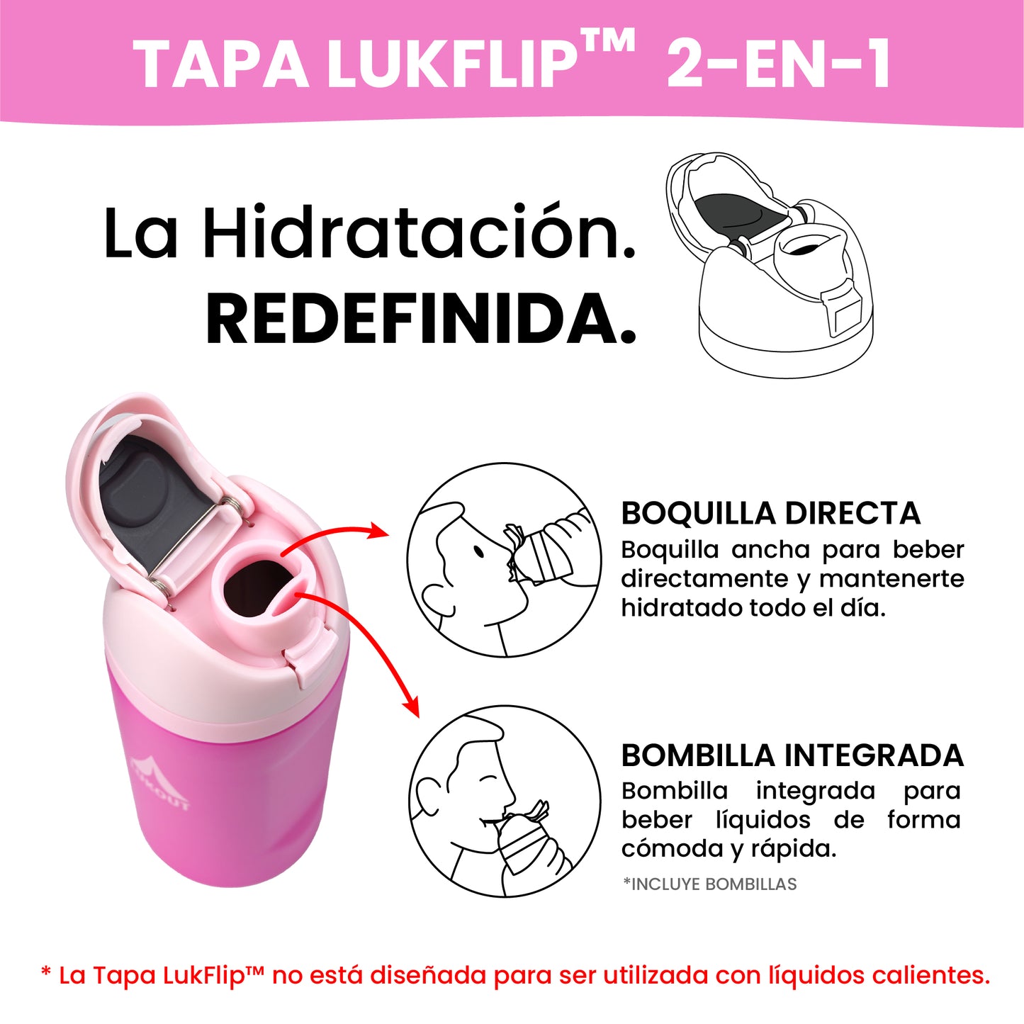 Botella Flip 500 ml