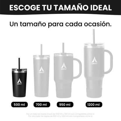 Set de 2 Vasos Travel Tumbler 500 ml