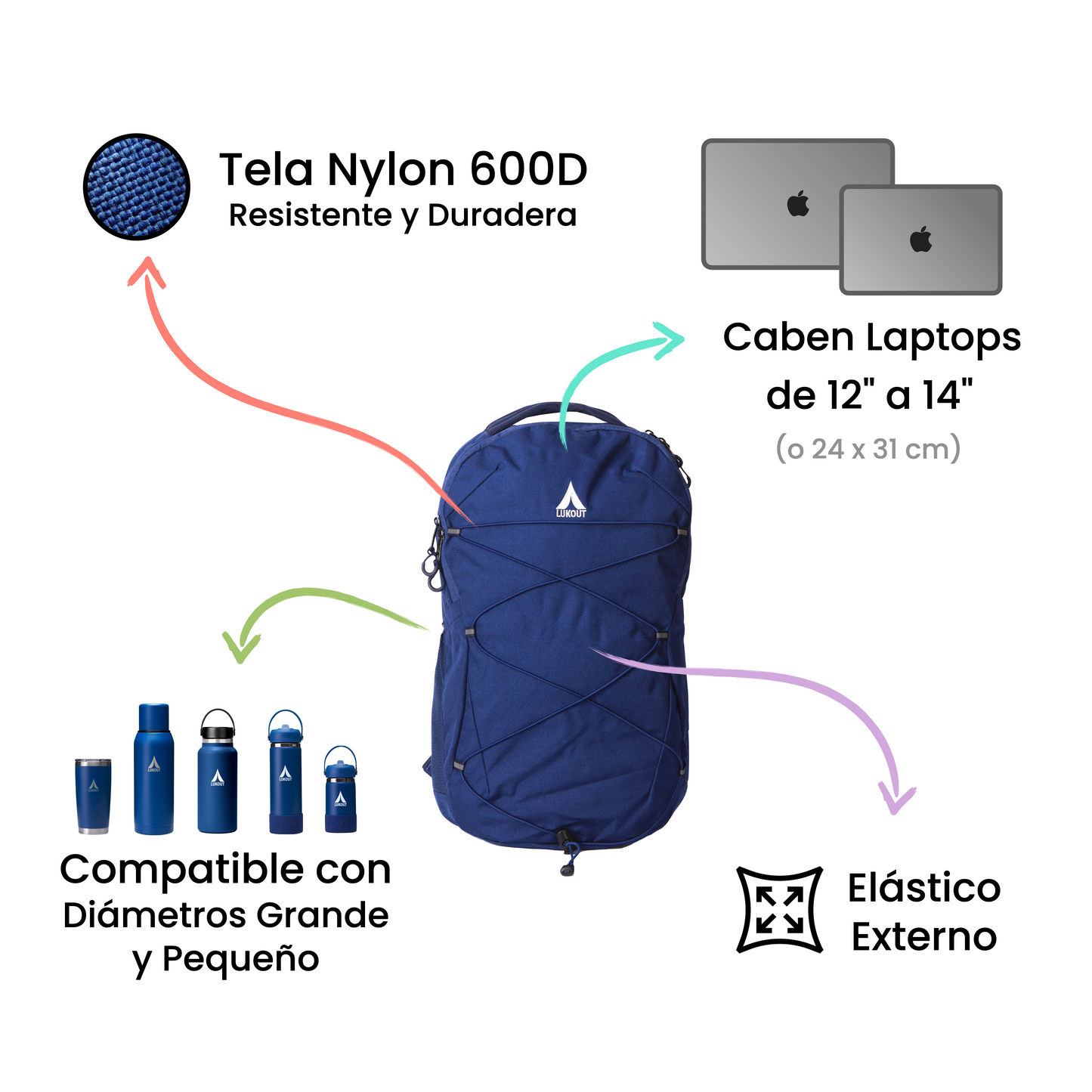 MOCHILA SPORT 25 litros